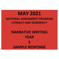 2021 ACARA NAPLAN Writing Sample Response Year 5